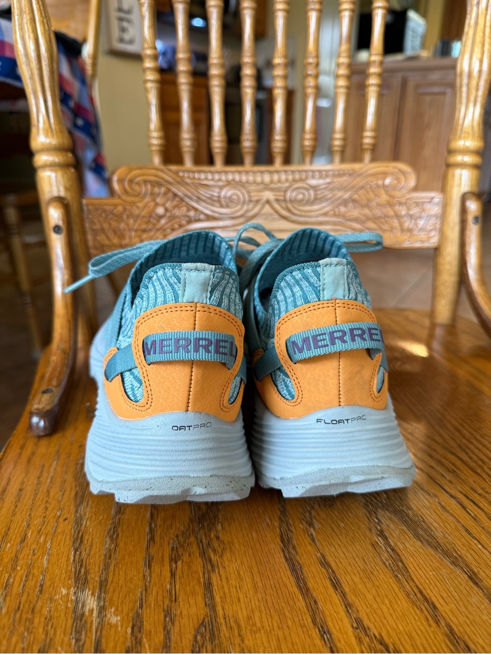 Merrell Embark Lace Harbor Grey Blue Women's Size 9W Sneakers - Picture 2 of 6